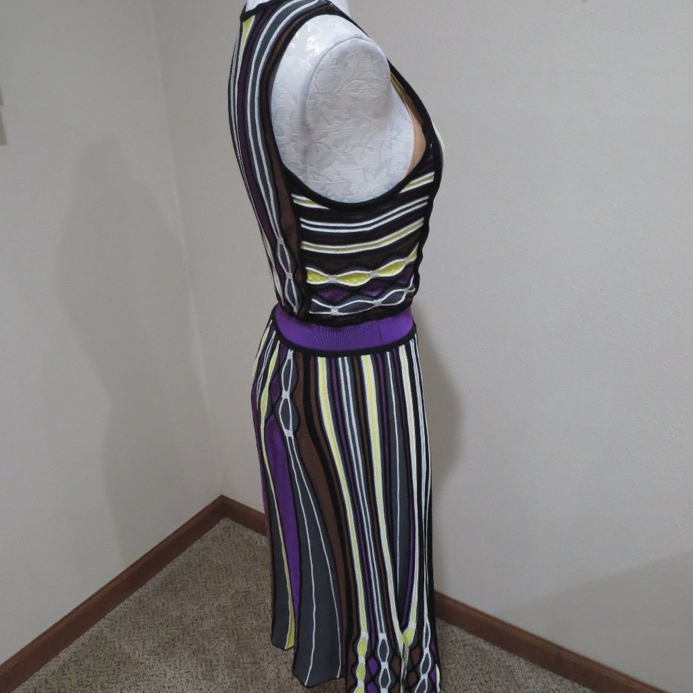 M Missoni Stripe Knit Dress US 6 Made in Italy - Picture 3 of 8